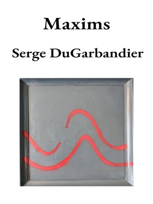 cover image of Maxims